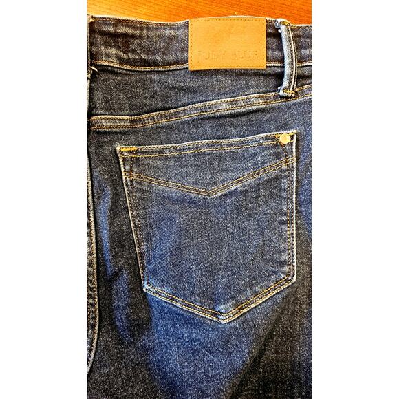 Judy Blue High Waist  Straight Fit Women's Blue Jeans, Sz 15/32, Excellent cond - Picture 6 of 8